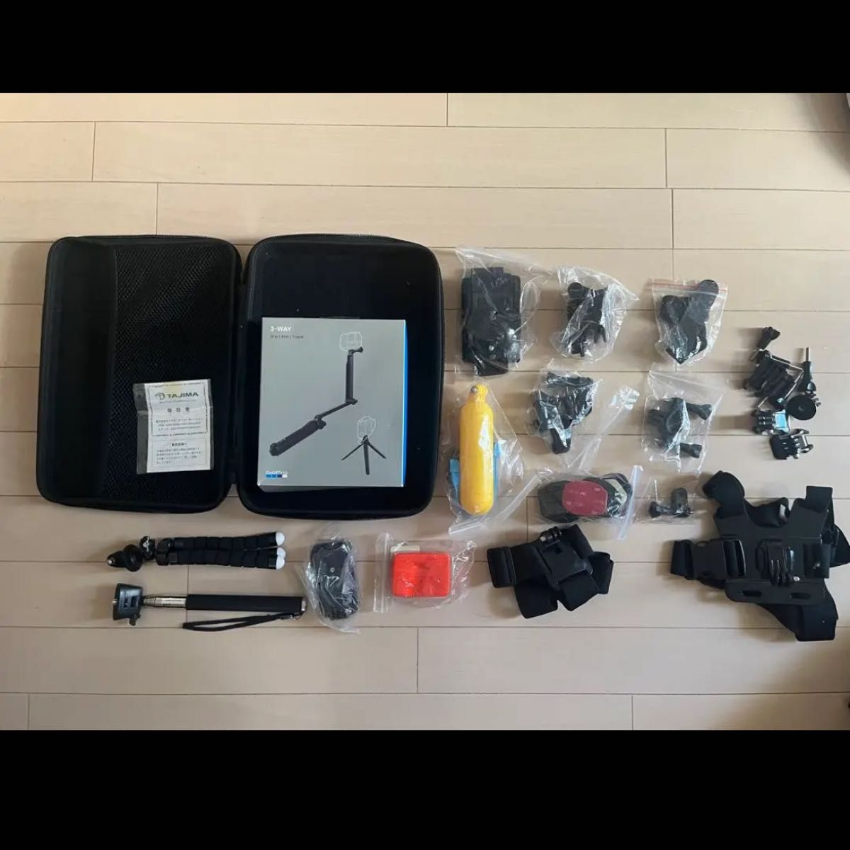 Gopro HERO7 BLACK おまけ多数　純正部品　正規品！ GoPro BLACK HERO6 HERO7 ゴープロ　豪華