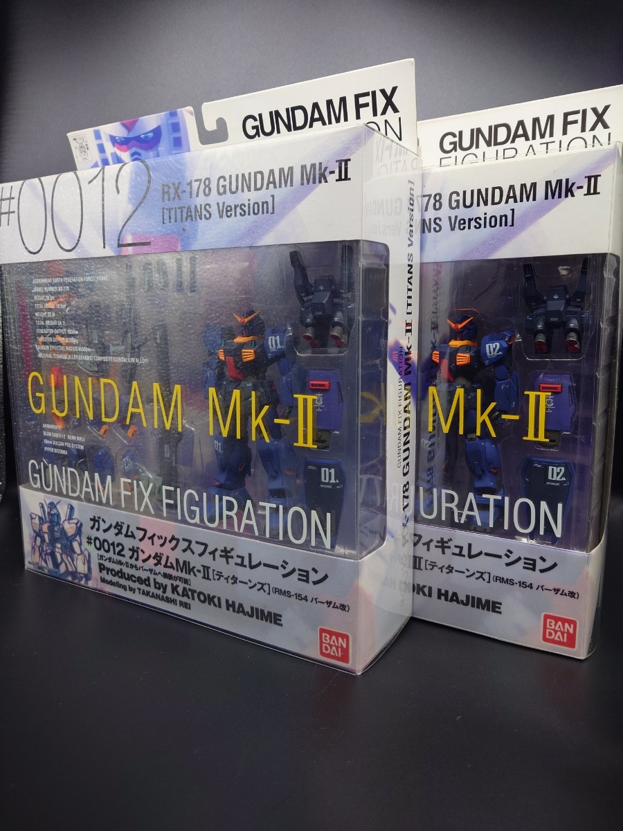 【GFF】GUNDAM FIX FIGURATION ガンダムフィックスフィギュレーション ガンダムMk-Ⅱ［ティターンズ］ 2体セット【機動戦士Zガンダム】