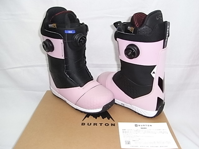 ゲリラセール超特価!!超大人気!!Japan正規新品24 Burton Ion BOA Snowboard Boot/7/POWDER BLUSH/アイオンボア スノーボード ブーツ/25㎝