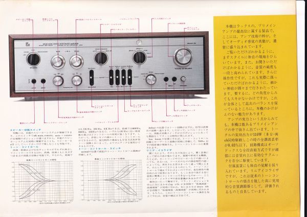 ☆カタログ ラックスマン L-308 アンプ  C4547の画像3