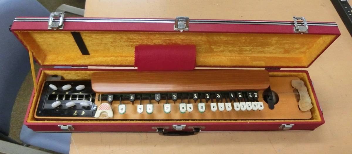  used Taisho koto .. hard case attaching [510-801]* free shipping ( Hokkaido * Okinawa * remote island excepting )*