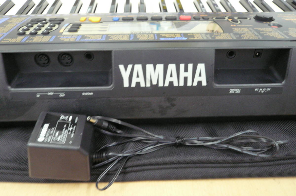 中古欠品部品あり　YAMAHA /ヤマハPORTATONE PSR-195　アダプター付き [1-1418] ◆送料無料(北海道・沖縄・離島は除く)◆_画像2