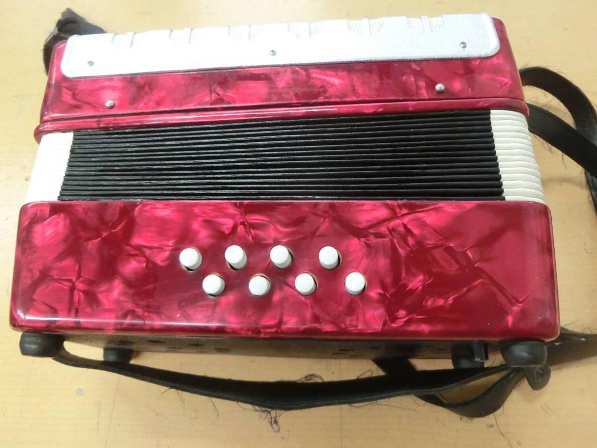  used Mini accordion ACD100 17 keyboard kyo-litsu[510-804]* free shipping ( Hokkaido * Okinawa * remote island excepting )*