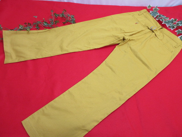 【AS9/クリ】JILL BLAZE/ジルブレイズ　メンズ　パンツ　ズボン　黄土色　Lサイズ_画像2