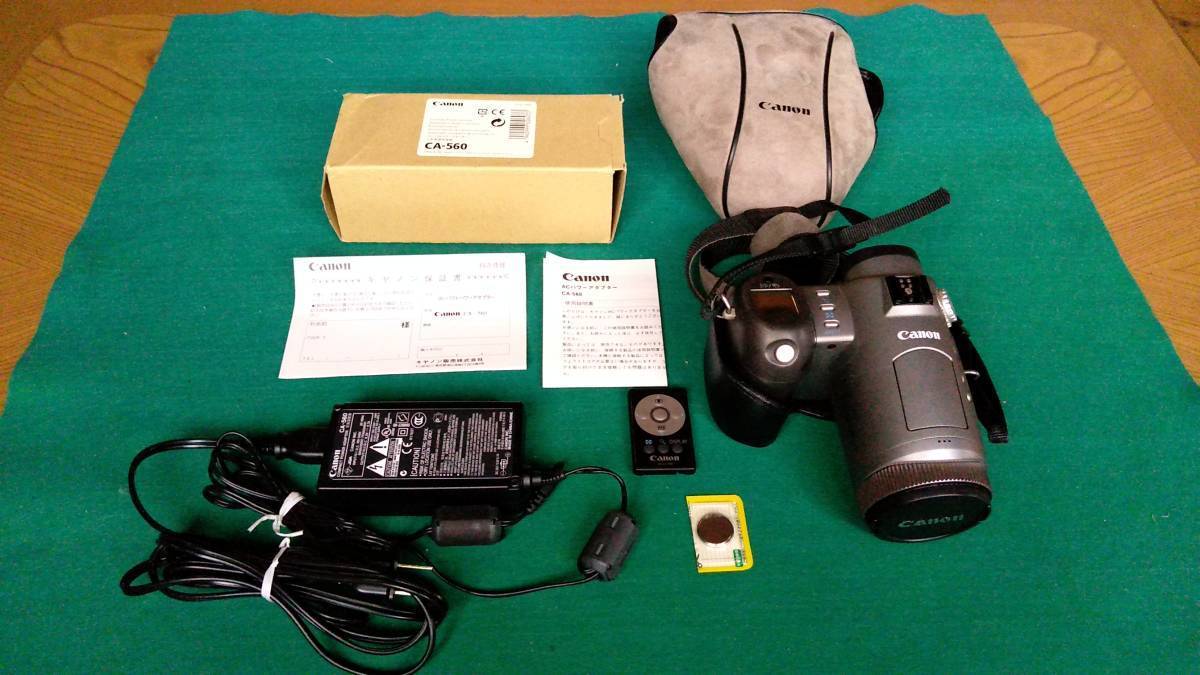 CANON　デジタルカメラ　Power Shot Pro 90Is　CP1003　2001年頃の製品　簡単な清掃と動作確認済　キズ・汚れあり、バッテリ不能の中古品