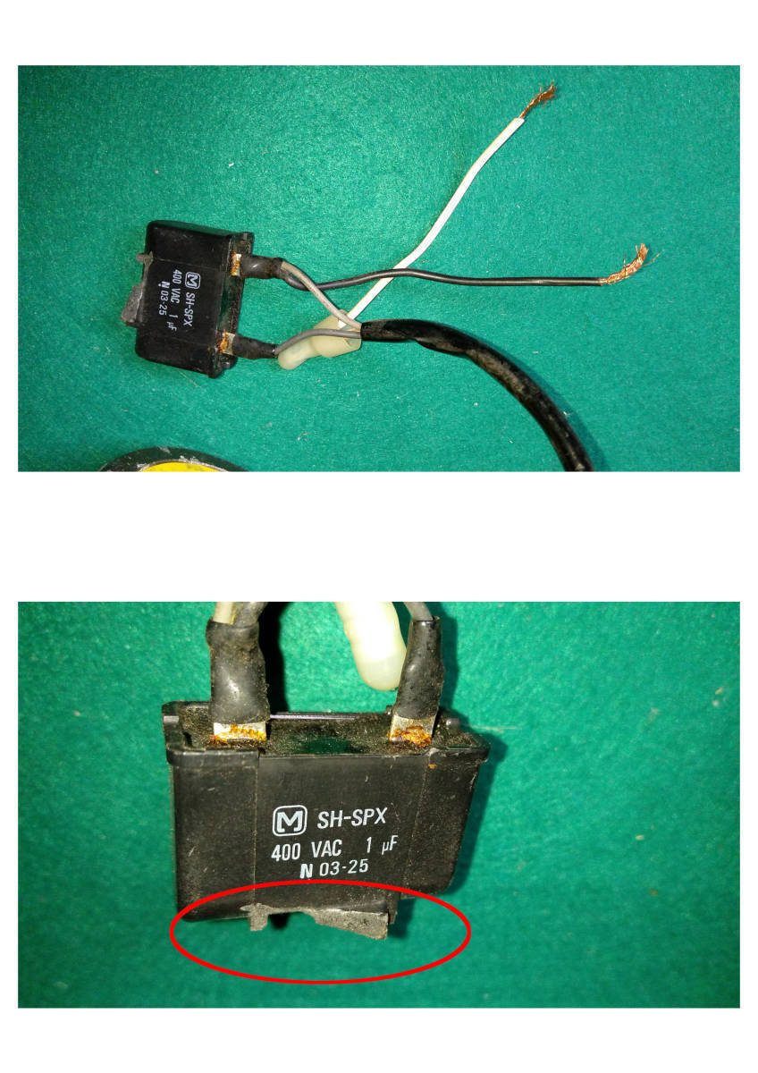 Panasonic インダクションモーター（M71A15G4Y）ギアーヘッド（M7GB6B） タイミングベルト 右回転 中古・取外し品 簡単な動作確認と掃除済_画像9