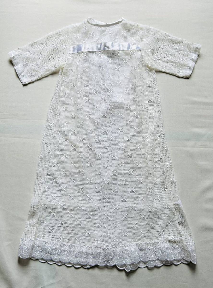  newborn baby baby dress gown hat baby's bib 4 point set white .. three . all sorts ceremony 