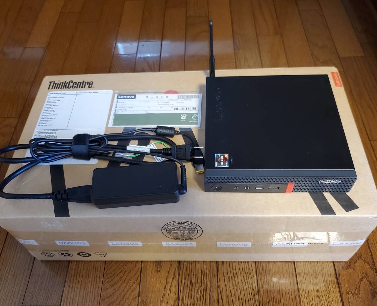 今日の超目玉】 Lenovo ThinkCentre 3画面 Win11化済 Mount/HDMI×２