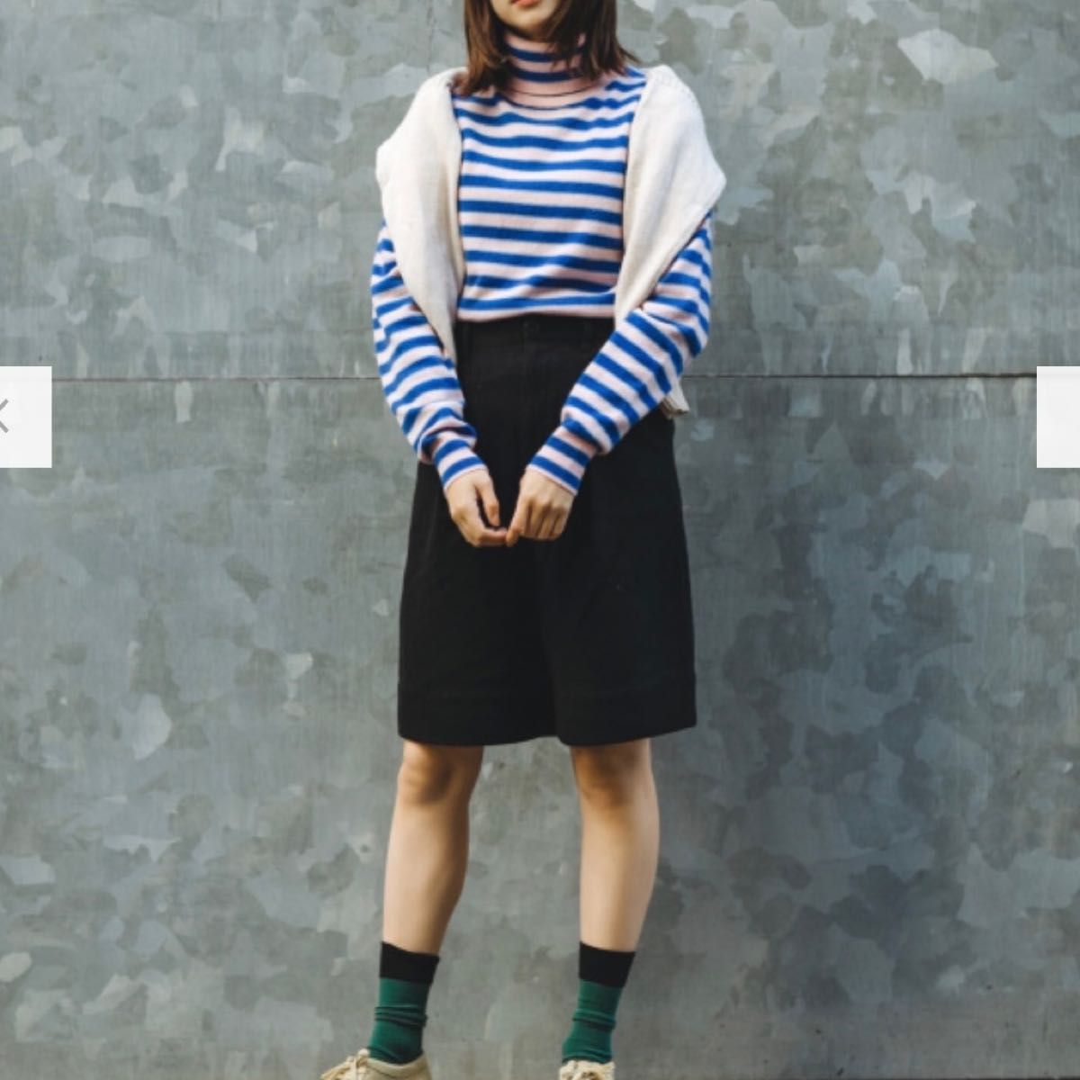 UNIQLO MARNI ユニクロマルニ カシミヤボーダータートルネック UNIQLO MARNI ユニクロマルニ カシミヤボーダータートルネック