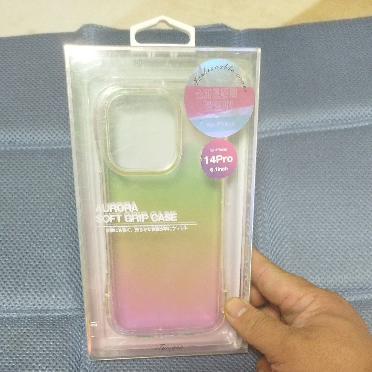 AURORA SOFT GRIP CASE  iPhone14pro 用 ケース