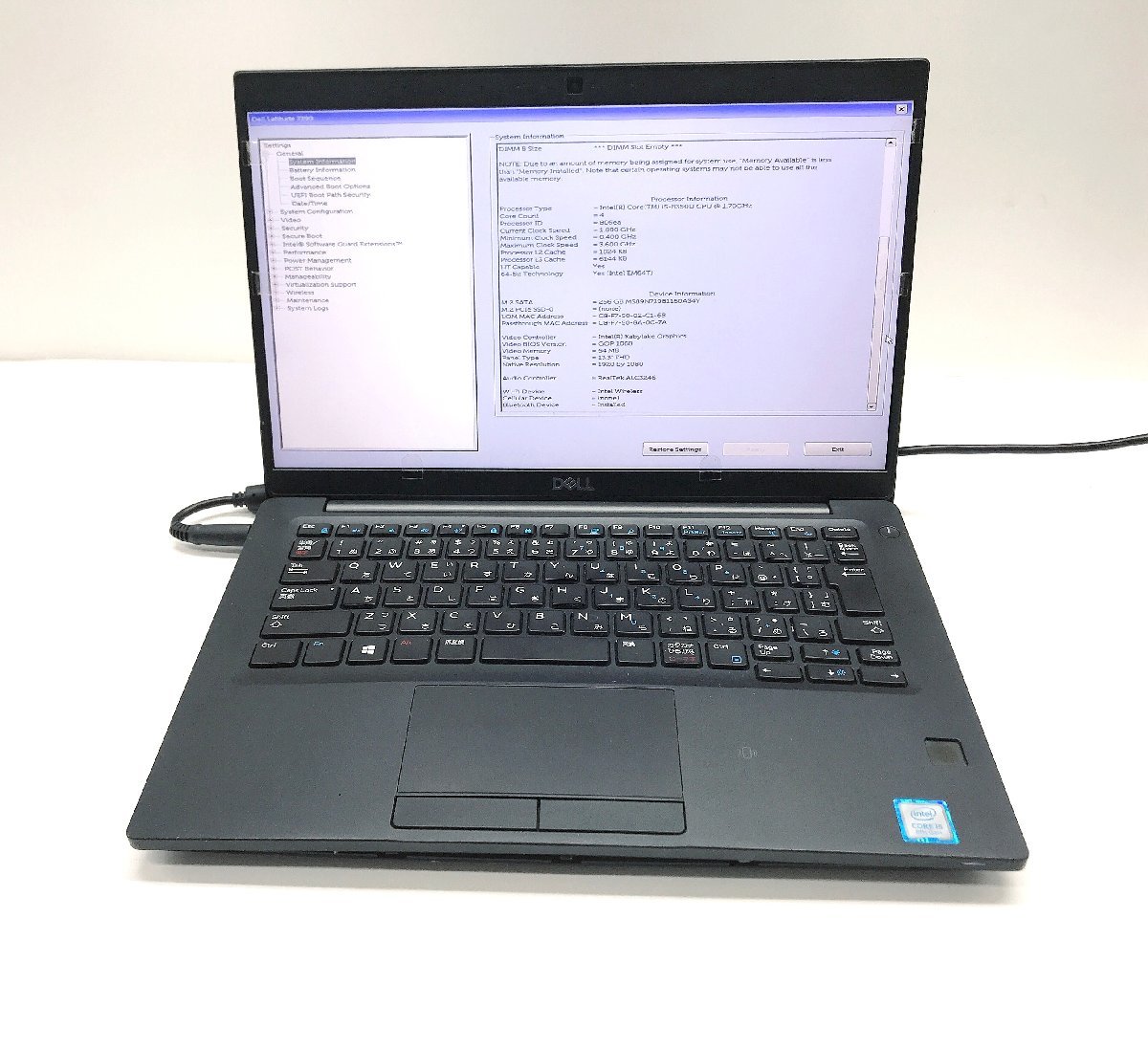 熱販売 ☆第8世代☆DELL NT: Latitude7390 無線ノートパソコン /8GB