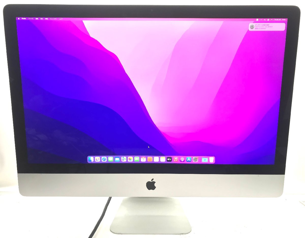 買い保障できる Apple AL: iMac OS済 動作品 & 27インチ一体型 HDD:1TB