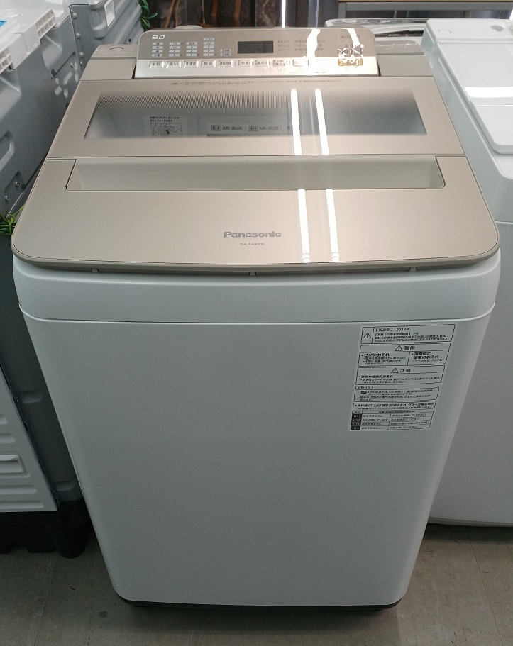 品】Panasonic パナソニック 全自動電気洗濯機 NA-FA80H6 洗濯容量8.0