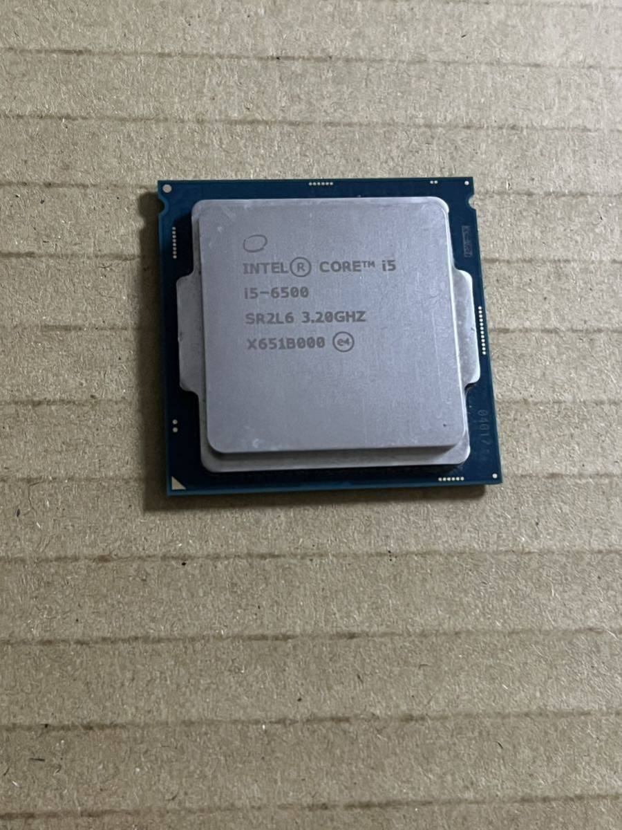 動作品 Intel Core i5 6500 LGA1151 インテル CPU 即時支払いできる方