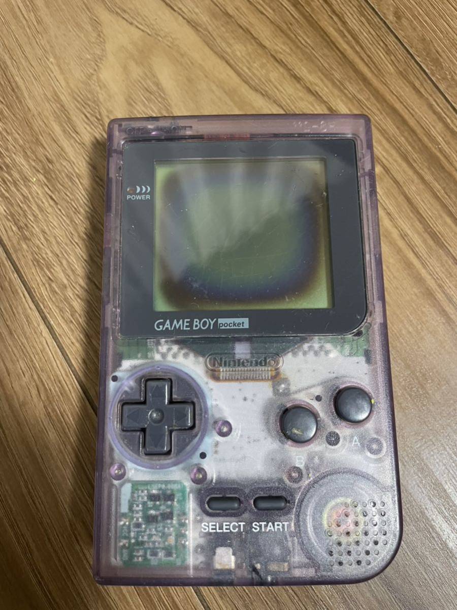 ゲームボーイポケット本体 クリア MGB-001 GAMEBOY ニンテンドー ゲームボーイポケット本体 クリア MGB-001 GAMEBOY ニンテンドー