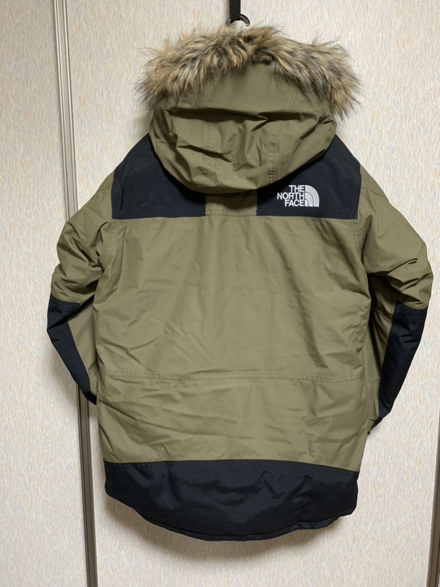 送料込★美品THE NORTH FACE マウンテンダウンコート ビーチグリーンSサイズノースフェイスマウンテンダウン ゴアテックス_画像2