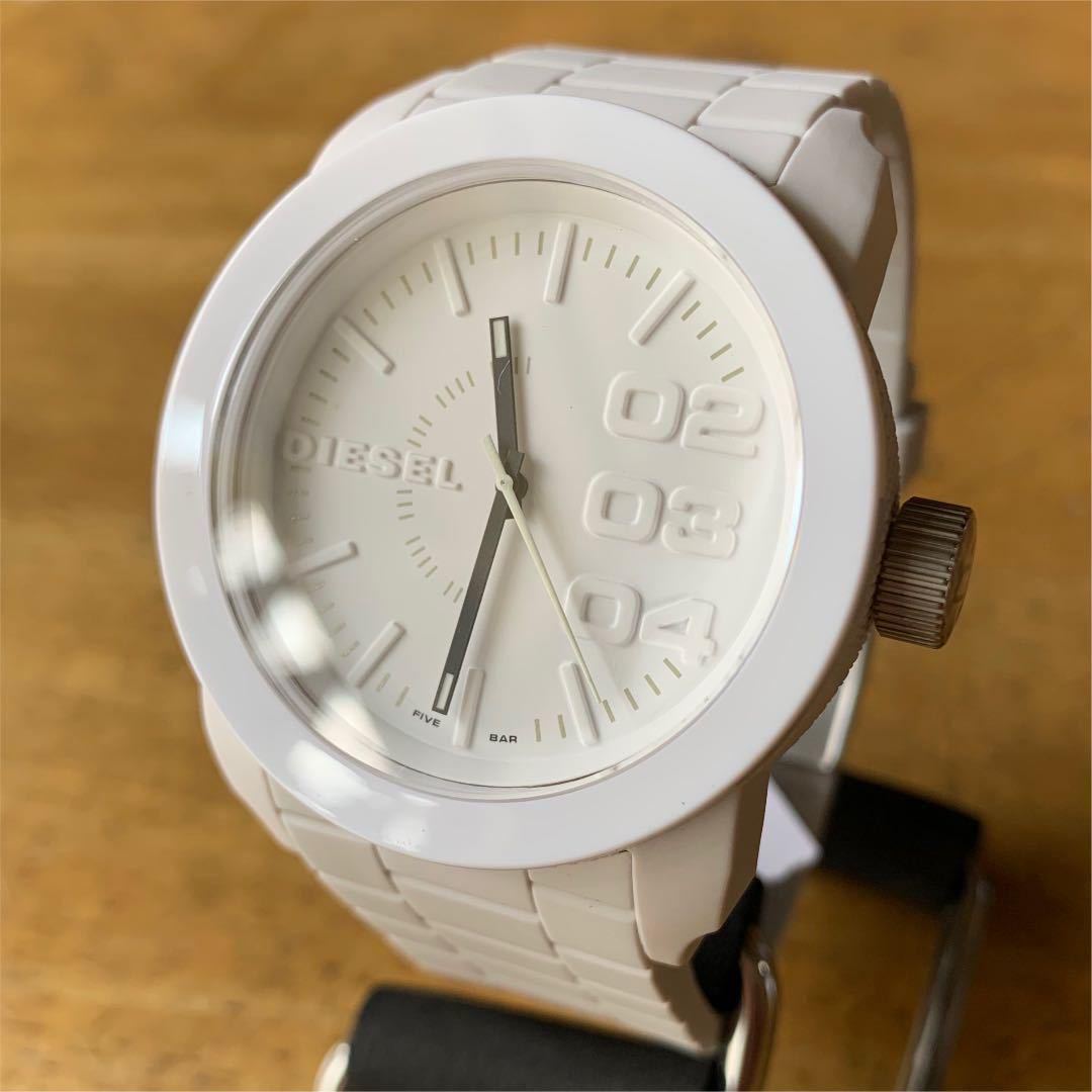 ディーゼル DIESEL 腕時計 DZ1436 メンズ クオーツ ホワイト ホワイト-