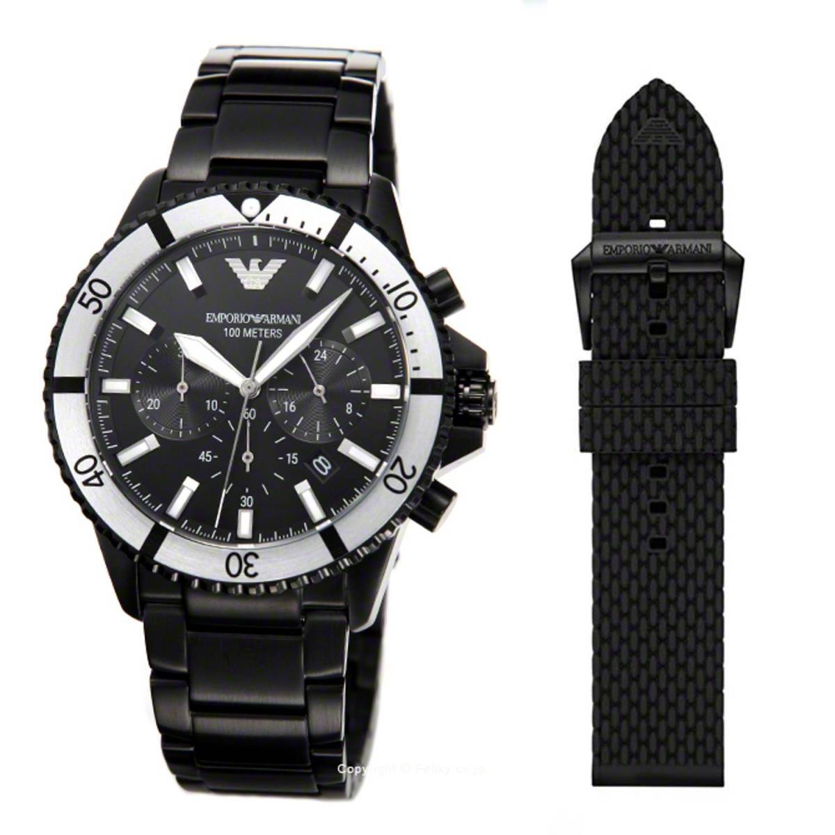 珍しい メンズ ARMANI EMPORIO エンポリオアルマーニ 腕時計 AR80050