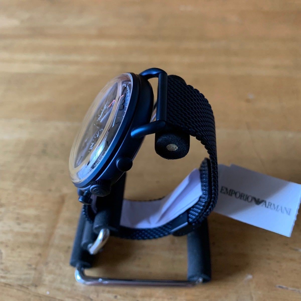 新品】エンポリオアルマーニ 腕時計 メンズ AR11289 クォーツ ネイビー