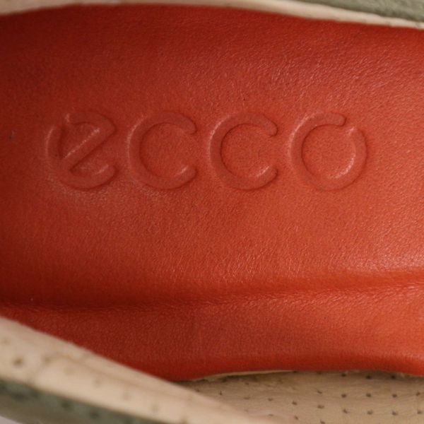 ecco エコー 通年 レザー★ スリッポン フラット シューズ 靴 Sz.36　レディース　E3G00537_9#U_画像10