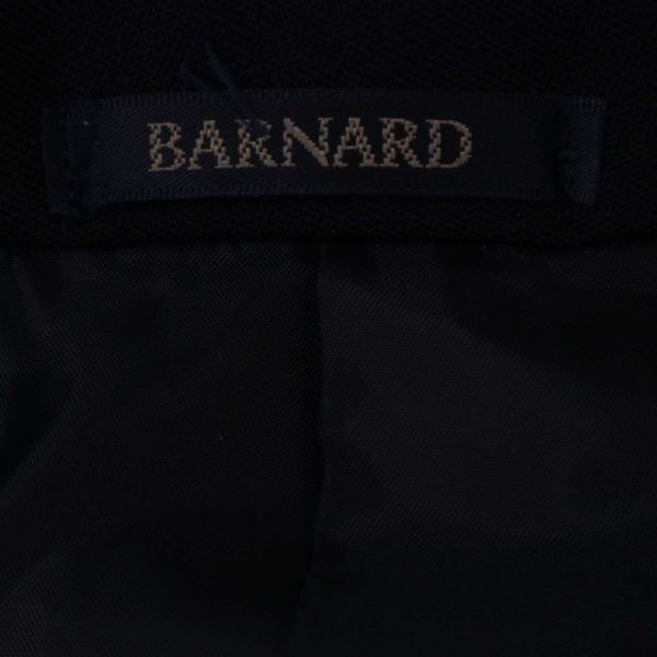 BARNARD バーナード 通年 背抜き 2B テーラード ジャケット Sz.S-M位　メンズ ネイビー　E3G00630_9#U_画像6