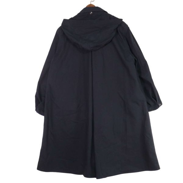 UNIQLO AND LEMAIRE ユニクロ ルメール 通年 2way ライナー付き★ フーディー コート Sz.M　レディース 黒　E3T02312_A#O_画像4