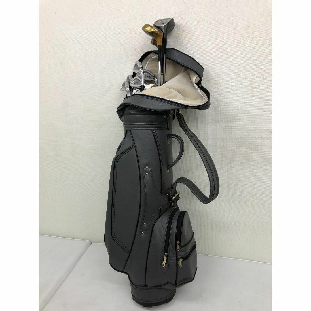 ヤフオク! - 【ゴルフセット】キャディバッグ+Hogan 他クラブ10本...