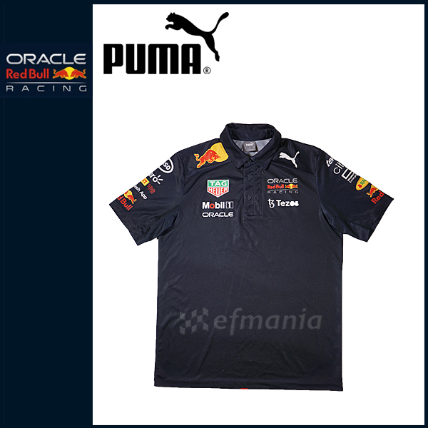 【非売品】 2022 レッドブル F1 支給品 ポロシャツ L Puma★フェルスタッペン ペレス 日本GP 鈴鹿サーキット_画像1