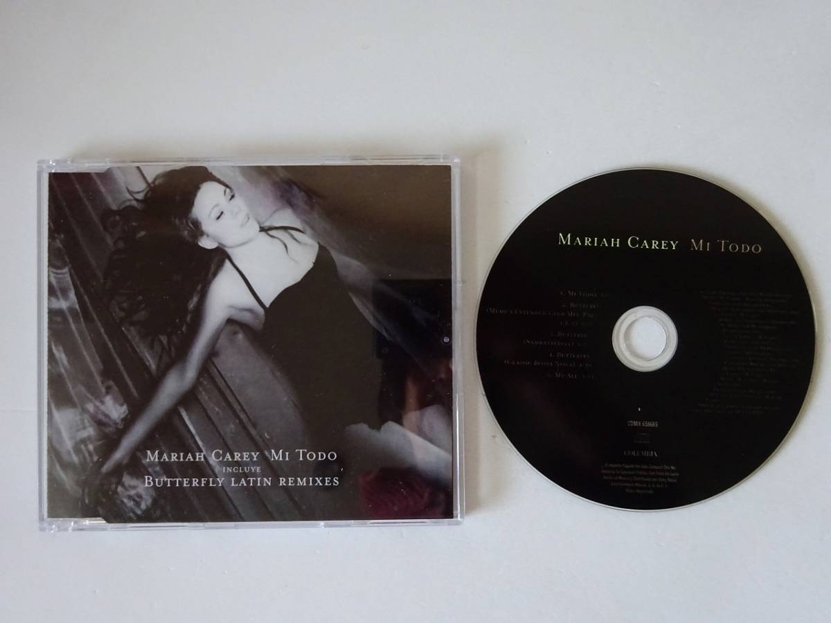 used★メキシコ盤★MAXI CDS / MARIAH CAREY マライア・キャリー MI TODO / BUTTERFLY LATIN REMIXES【COLUMBIA/CDMIX 658685】 _画像1