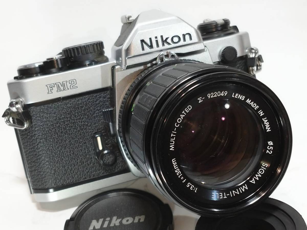 極上美品／動作良好】 ニコン Nikon New FM2 シルバー 1/4000s