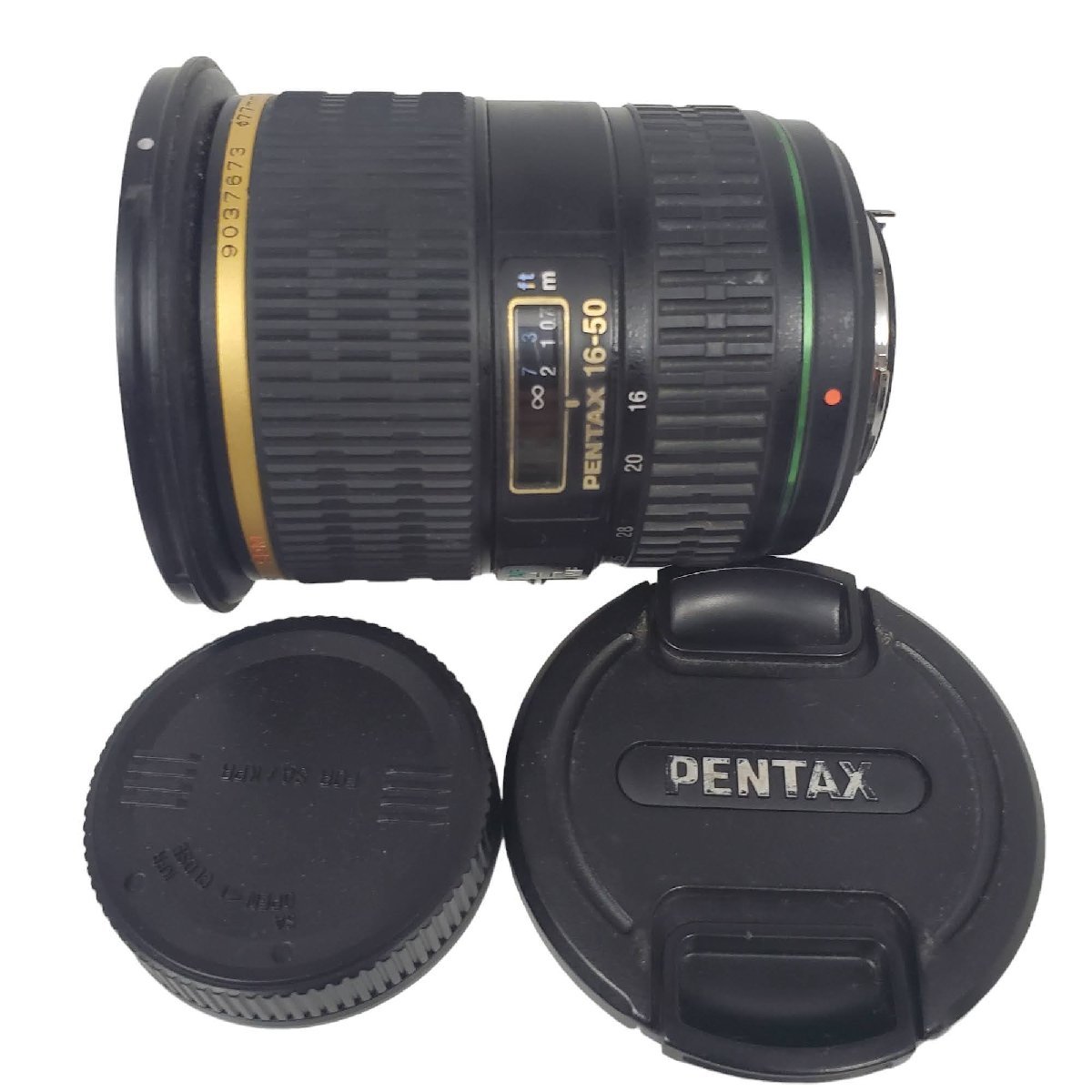 1円～PENTAX SMC PENTAX-DA 16-50mm F2.8 ED AL (IF) SDM カメラレンズ オ レンズ傷あり_画像1