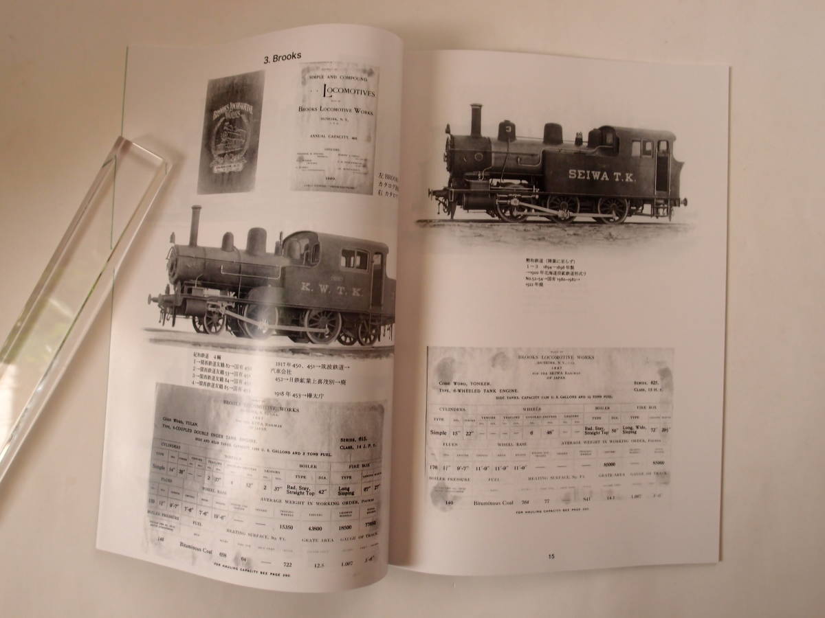 モデル8 明治の舶来蒸機 カタログ写真集 模型製作参考資料集 特15_画像5
