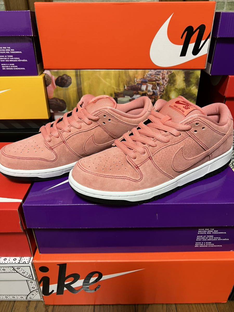 新品！！Nike SB Dunk Low Pink Pig ナイキSB ダンク ロー ピンク ピッグ CV1655-600 27.0