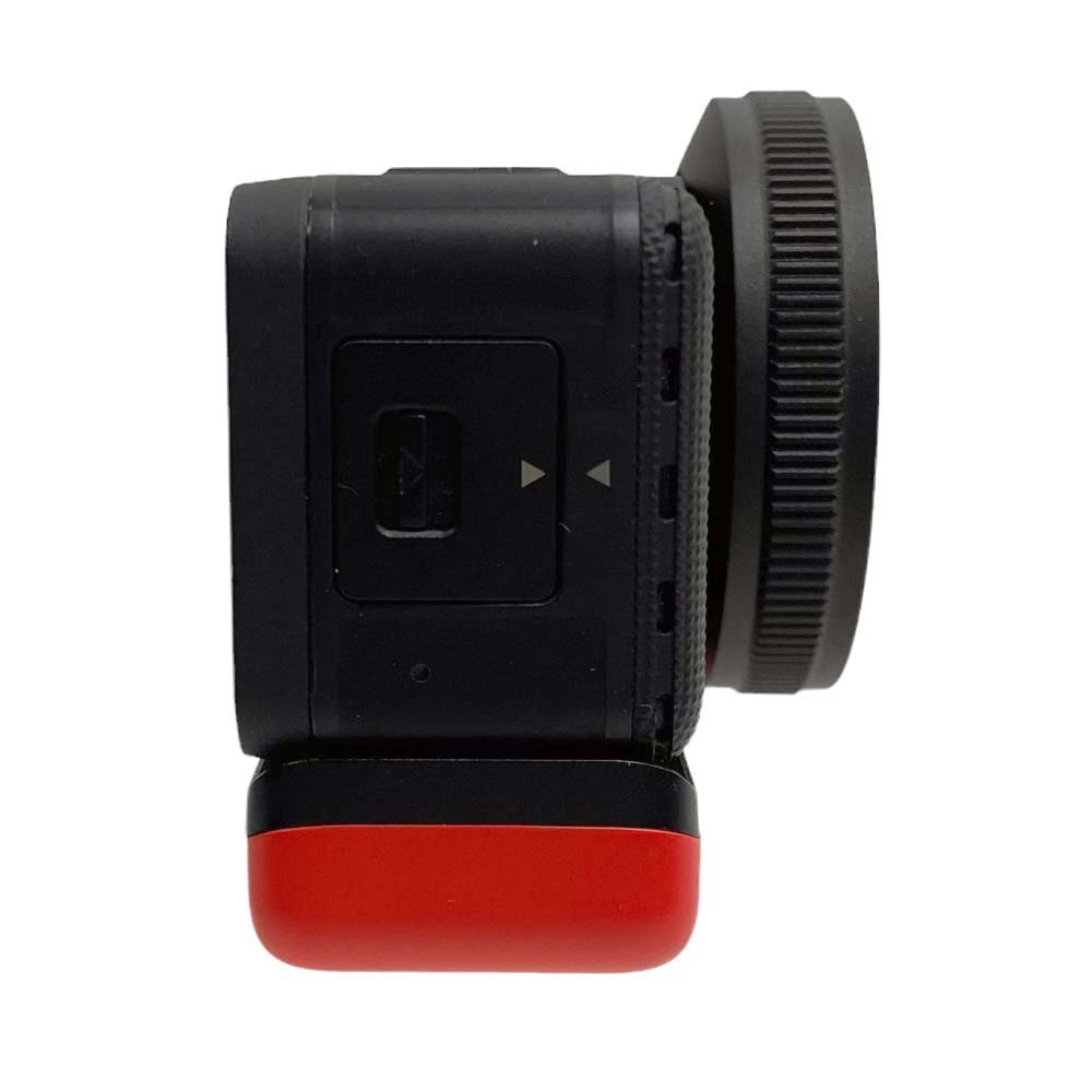23-4165 【美品/動作確認済】insta360 ONE R 360度アクションカメラ 1-INCH WIDE ANGLE 広角モジュールセット F3.2 14.4mm ライカ_画像3