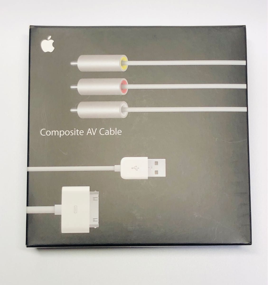 Apple Composite AV Cable コンボジットAVケーブル未開封