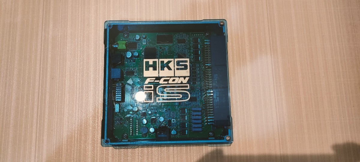 HKS F-CON iS 専用スイッチ/ディスプレイケーブル付き 説明書/外箱付属 動作確認済み 車種汎用 サブコン eマネージ バモス アクティ_画像2