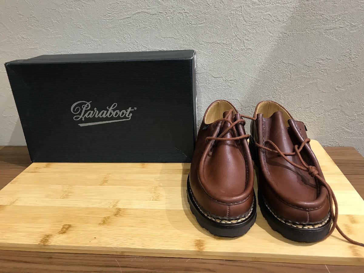 激安ブランド サイズ42.5 レザーシューズ Paraboot パラブーツ 28.5cm