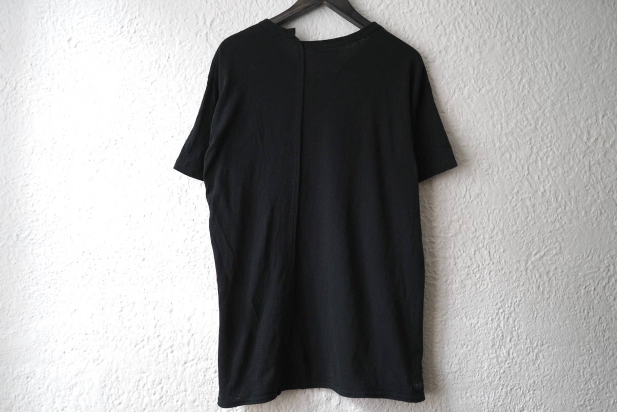 20SS パターン切替クルーネック半袖Tシャツ / REGULATION Yohji Yamamoto(レギュレーションヨウジヤマモト)_画像6