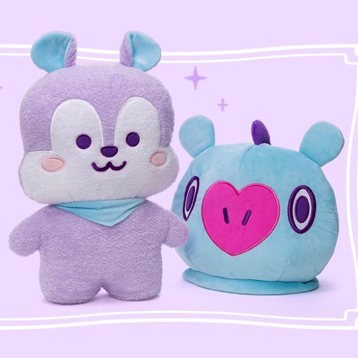 たっとん ぬいぐるみ Lサイズ MANG 仮面着脱タイプ bts bt21 直営 店