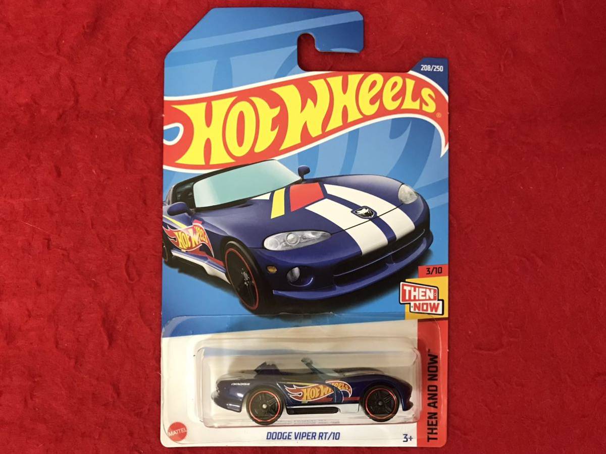 即決 ホットウィール DODGE VIPER RT/10 青 HotWheels ダッジ バイパー RT10 THEN AND NOW レースチーム RACE TEAM 即発送_画像5