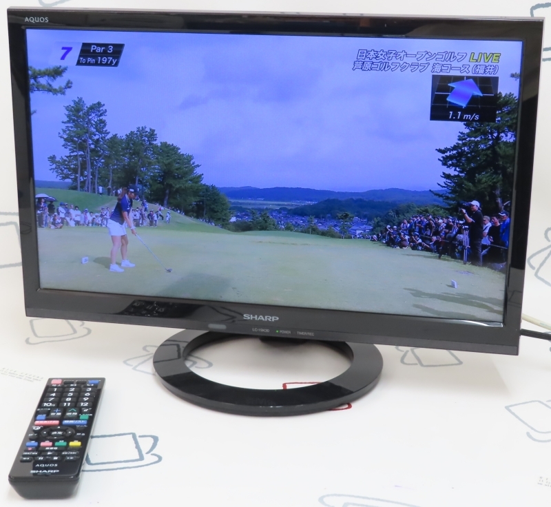 2022正規激安】 ♪SHARP/シャープ LC-19K30 液晶テレビ 19型TV 2016年