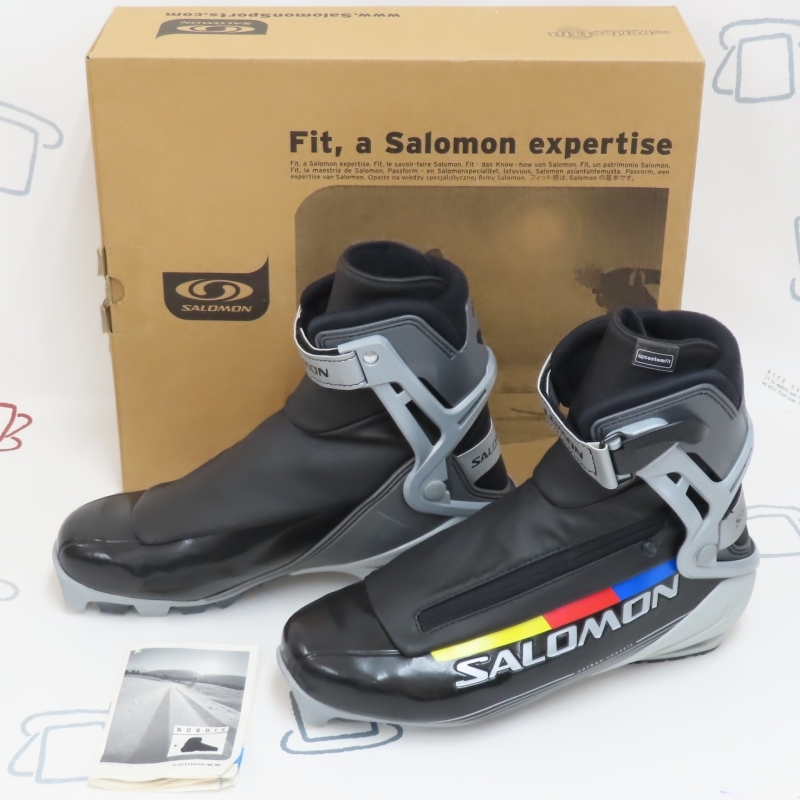 SALOMON/サロモン クロスカントリー ブーツ RS CARBON 26cm 美品 札幌