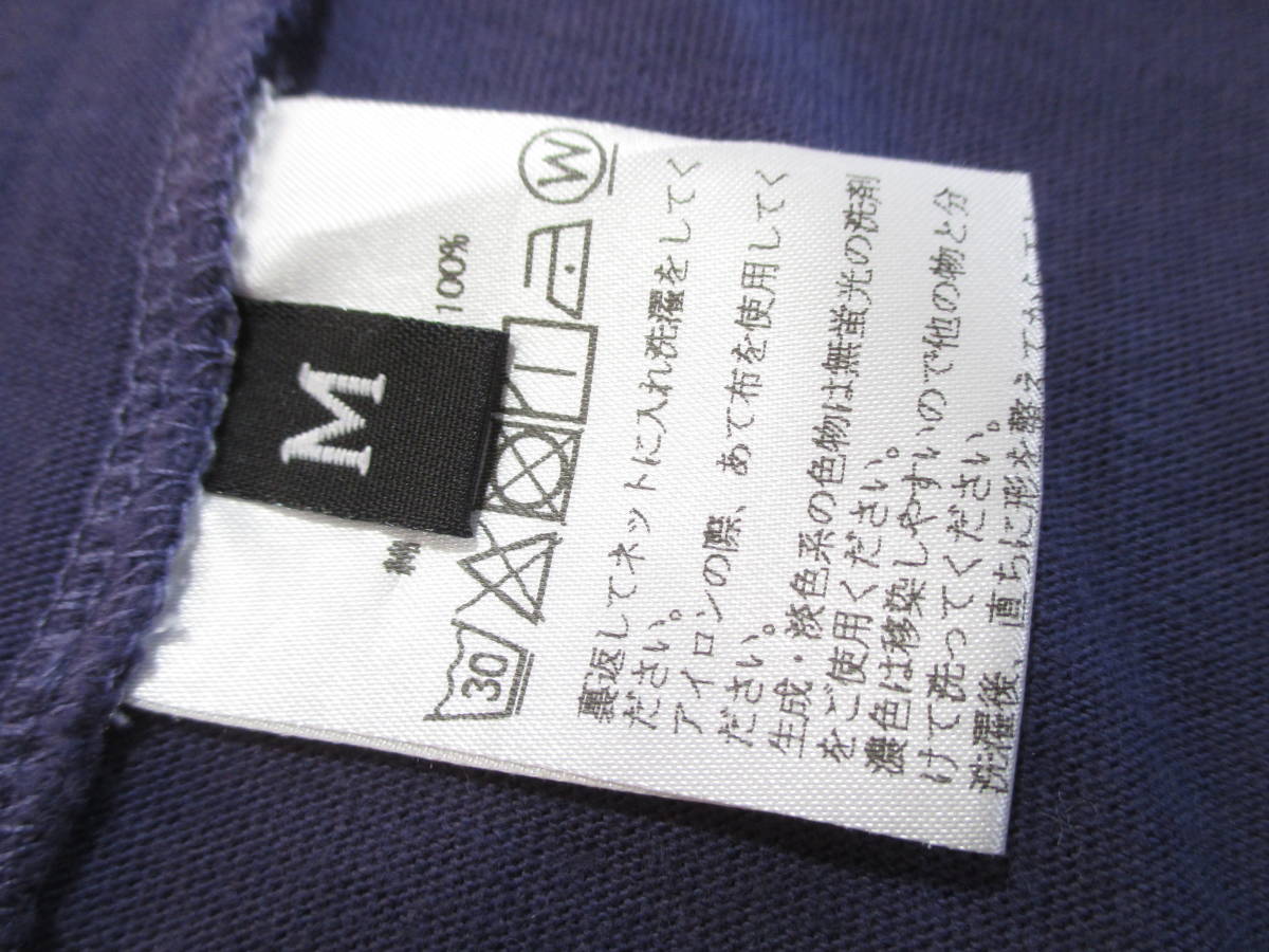【ハンティングワールド】イタリア製◆プリント Tシャツ/紫◆Mサイズ_画像4