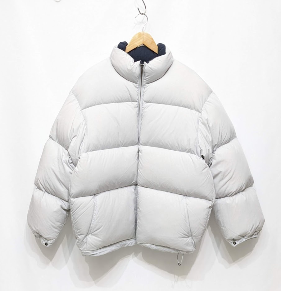 STEVEN ALAN スティーブンアラン Re/NY DOME DOWN JACKET ダウンジャケット 8125-699-0724 ライトグレイ Lサイズ ナイロン_画像1