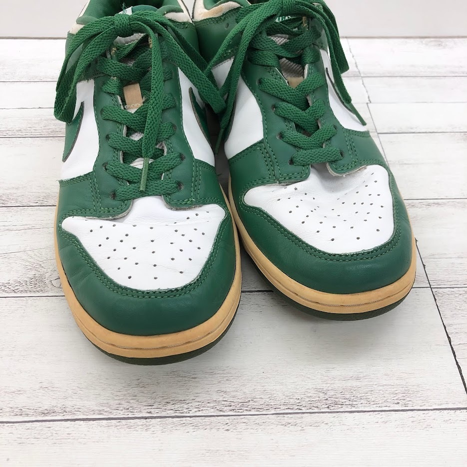 希少 レア 04年製 NIKE DUNK LOW CLASSIC GREEN 304714-132 ナイキ ダンク ロー クラシックグリーン CELTIC セルティック ヴィンテージ_画像2