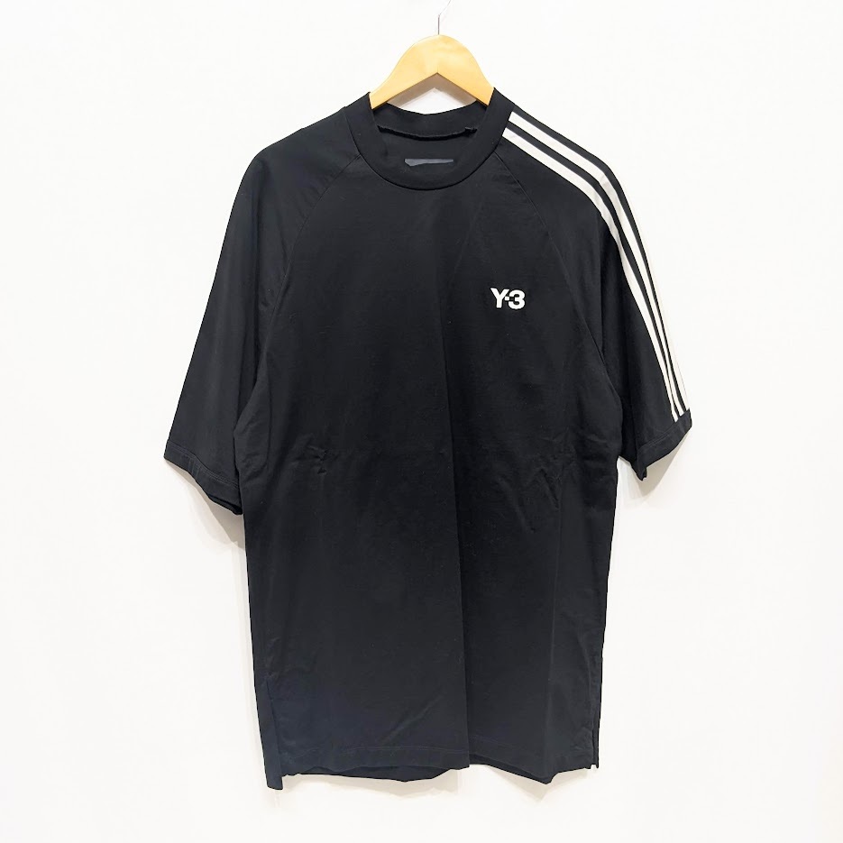  прекрасный товар Y-3wa стул Lee 3-STRIPES SHORT SLEEVE TEE H63065 короткий рукав футболка линия 3S SS TEE Adidas Yohji Yamamoto обычная цена 28050 иен 