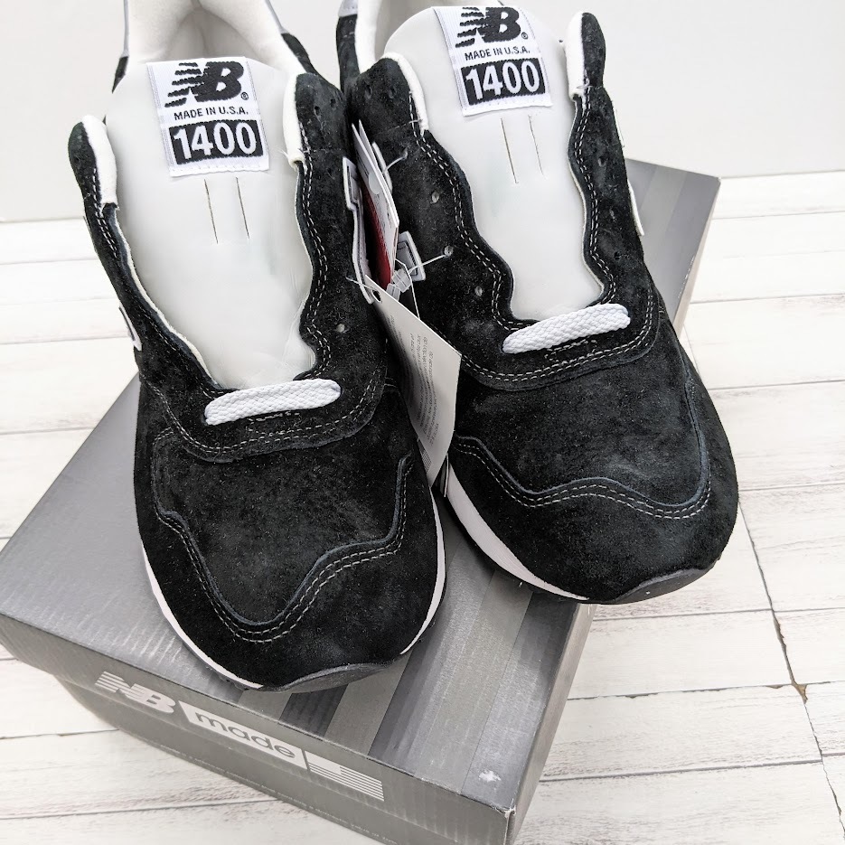 未使用品 NEW BALANCE ニューバランス M1400BKJ スニーカー ブラック