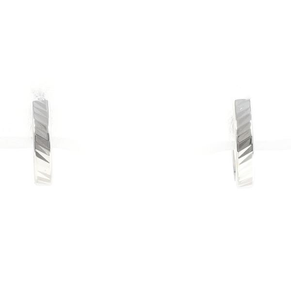 再入荷!】 ダイヤモンド 計0.06×2ct ピアス K18WGホワイトゴールド