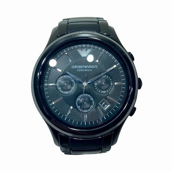 男性に人気！ エンポリオアルマーニ AR1452 メンズ☆0310 腕時計 時計 レナト クォーツ アルマーニ