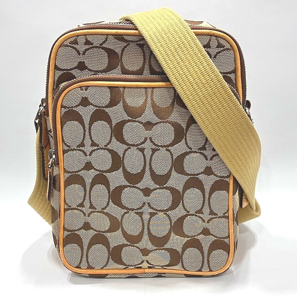 GINGER掲載商品】 ショルダーバッグ COACH コーチ 10087 バッグ カーキ